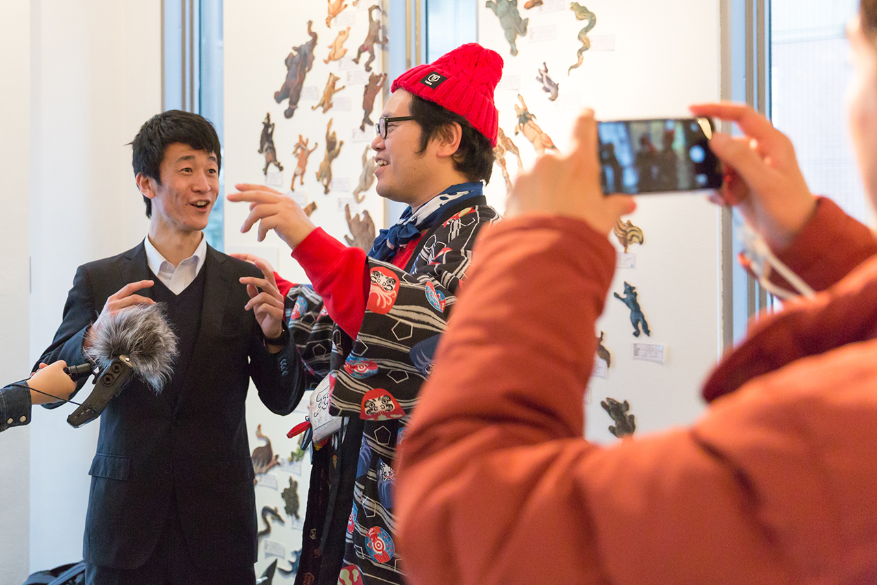 Interview with Ryohei Matsumoto who invited Homeless Kotani to view his art gallery