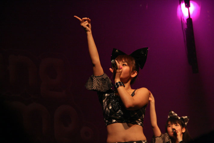 AKB48 performing at the 2010 Japan Expo
