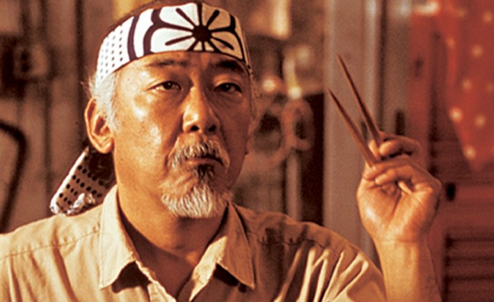 Mr. Miyagi from Karate Kid