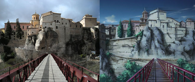 side by side comparison of cuenca and sound of the sky