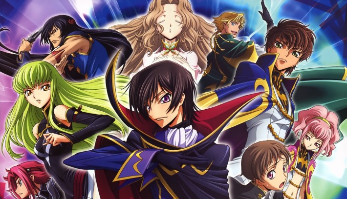 anime Code Geass main characters