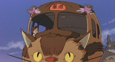 película fija del Neko Bus totoro