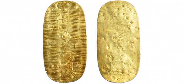 gold koban coin