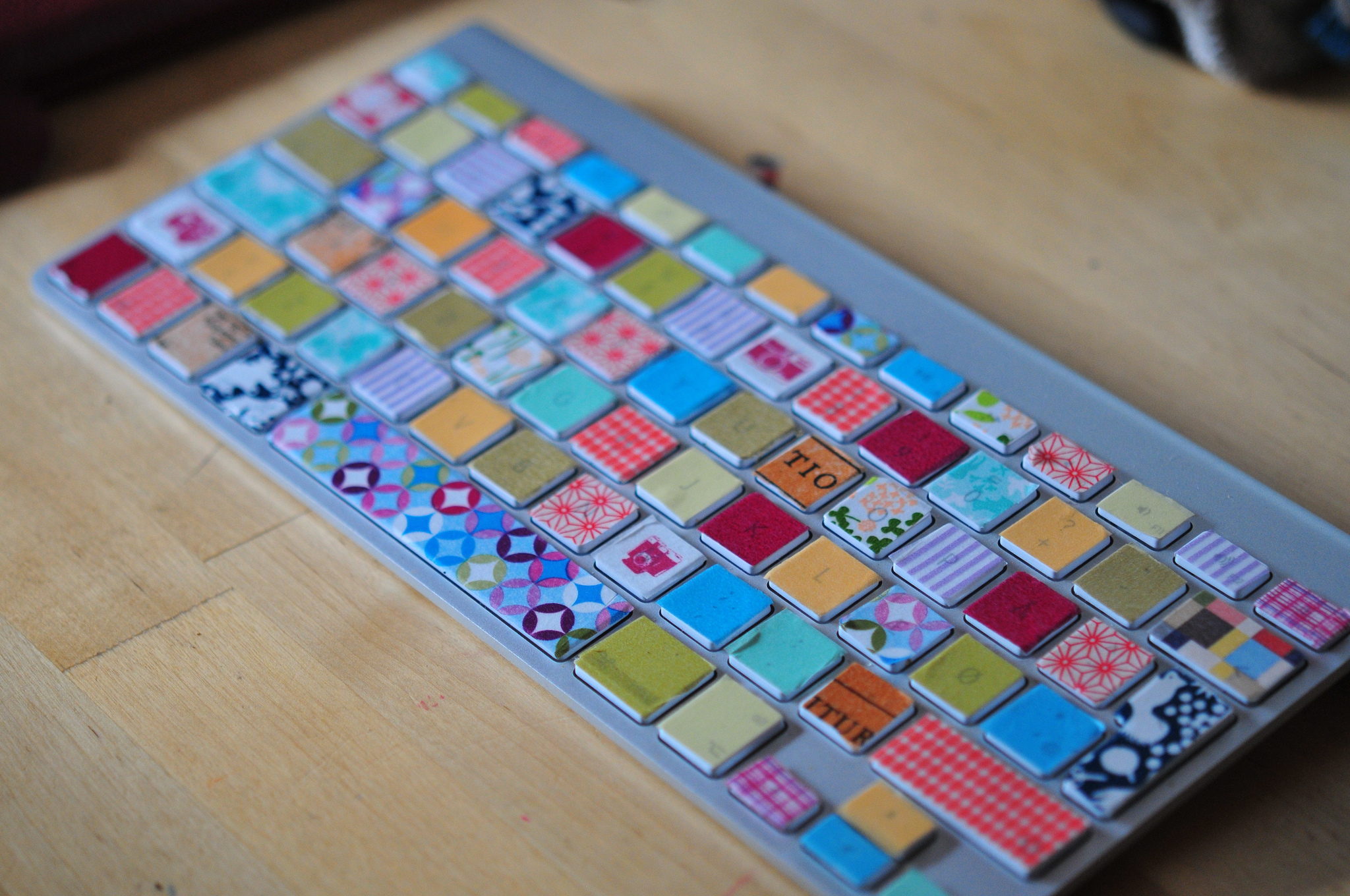 washi tape keyboard