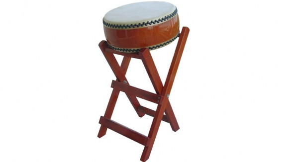 hiradaiko small taiko drum on stand