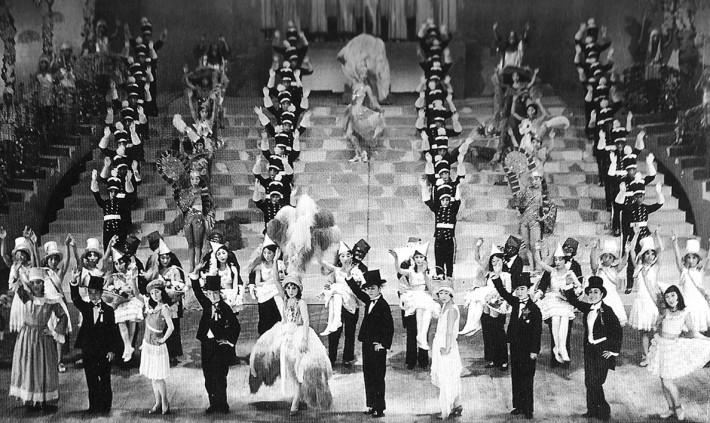 Cast of a play at the Takarazuka Theatre