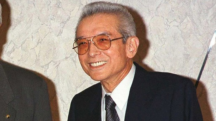 Hiroshi Yamauchi, the founder of Nintendo