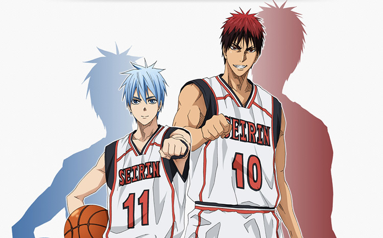 Promotional image for the Kuroko no Basuke anime