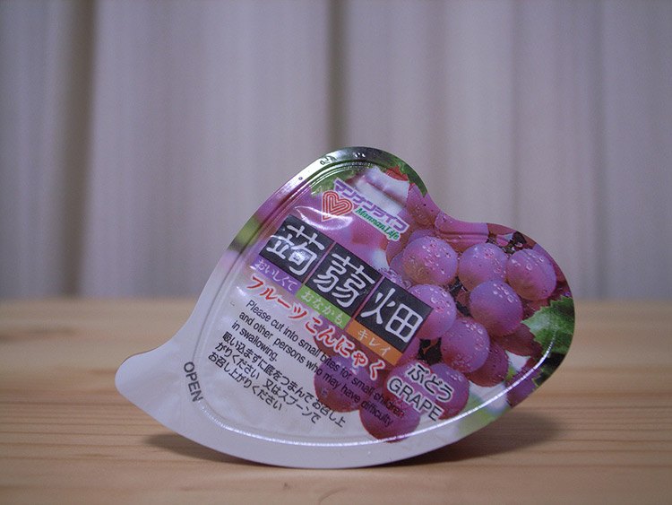 grape flavored snack