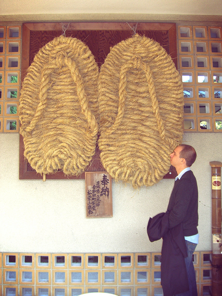 buddha shoes knitting for jizo