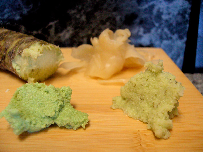 two kinds of wasabi