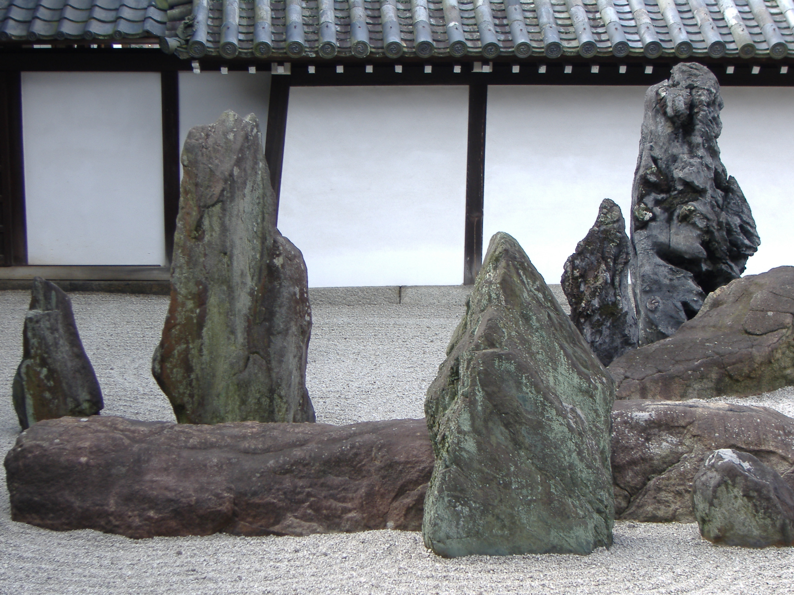 Japanese rock garden