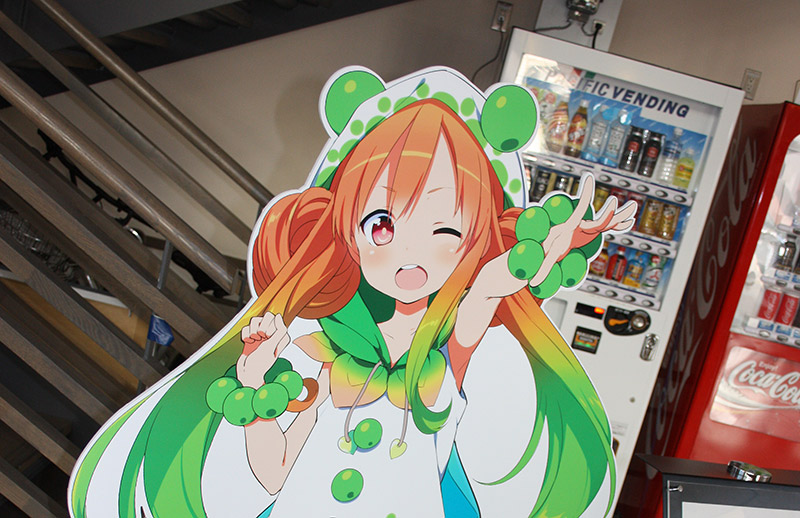 marimo girl mascot