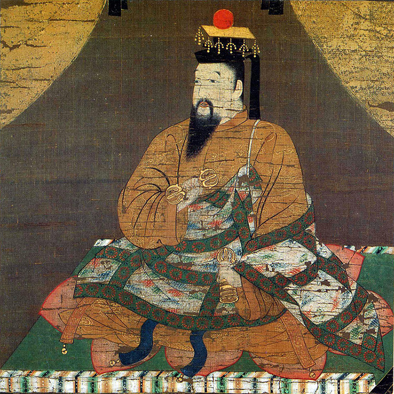 painting of Chinese Han emperor