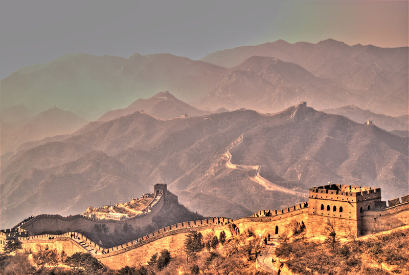 the Great Wall of China