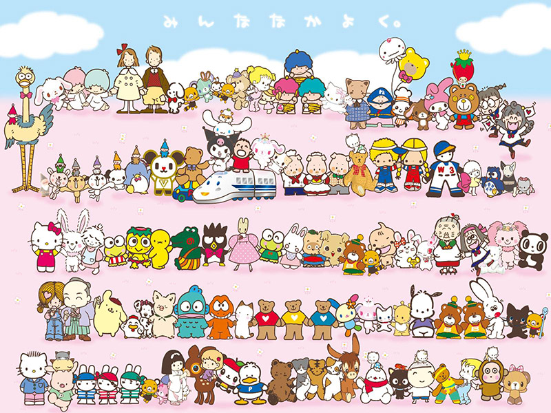 Sanrio characters group