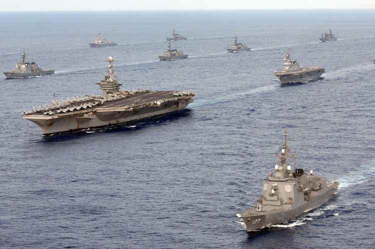 Ships of the US Navy 7th Fleet