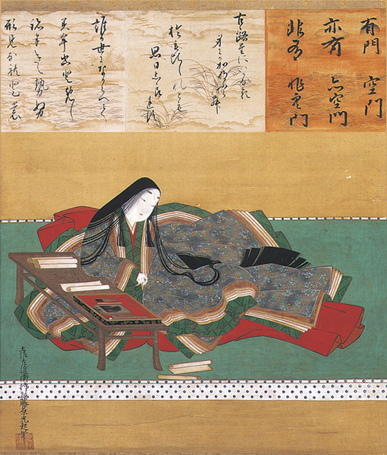 tosa mitsuoki portrait of murasaki shikibu