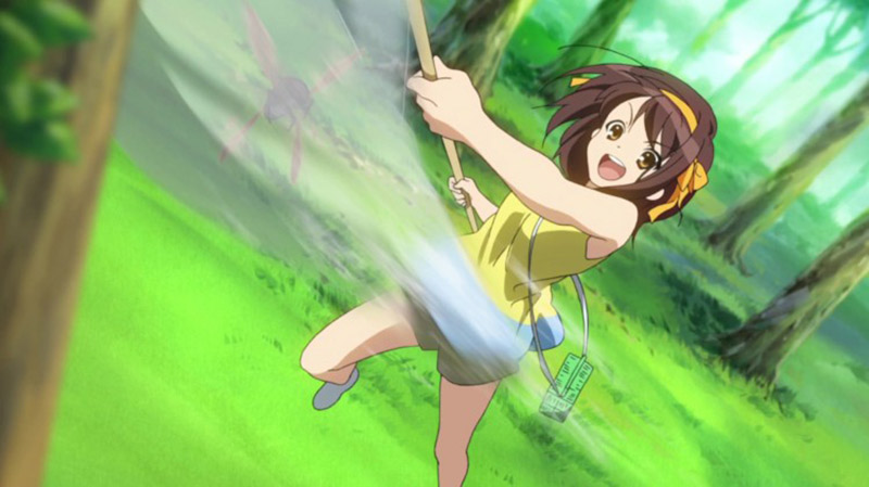 anime girl bug catcher