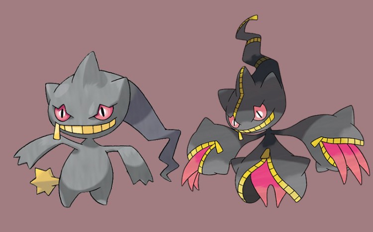 pokemon monsters banette & megabanette