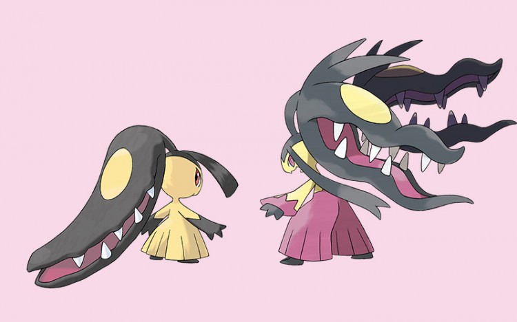 pokemon monsters mawile and megamawile