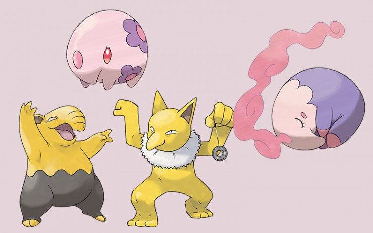 psychic type pokemon