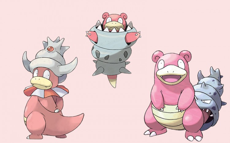 pokemon slowbro and slowking