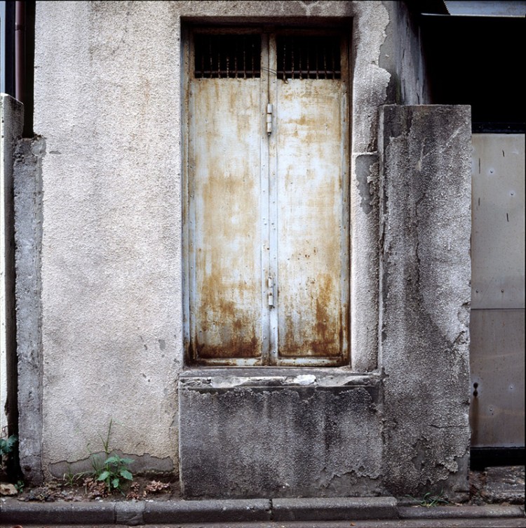 concrete door