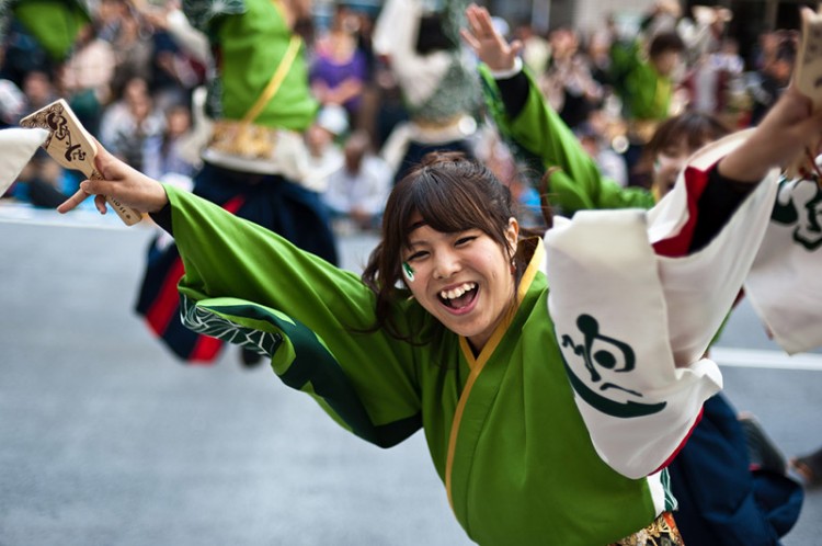 girl at a matsuri