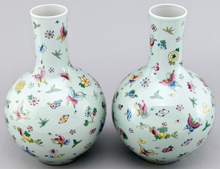 matching vases