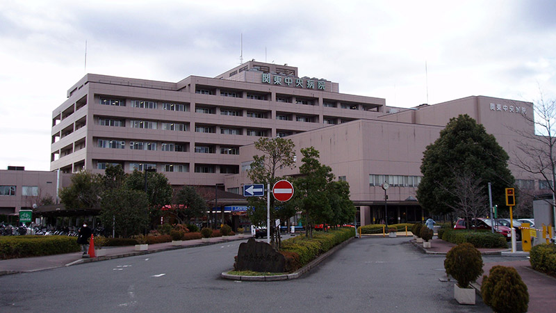 Exterior of a hospital in Japan