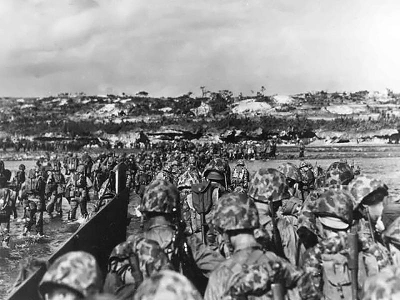 The Okinawa Military Base Controversy   Marines Land On Okinawa1 