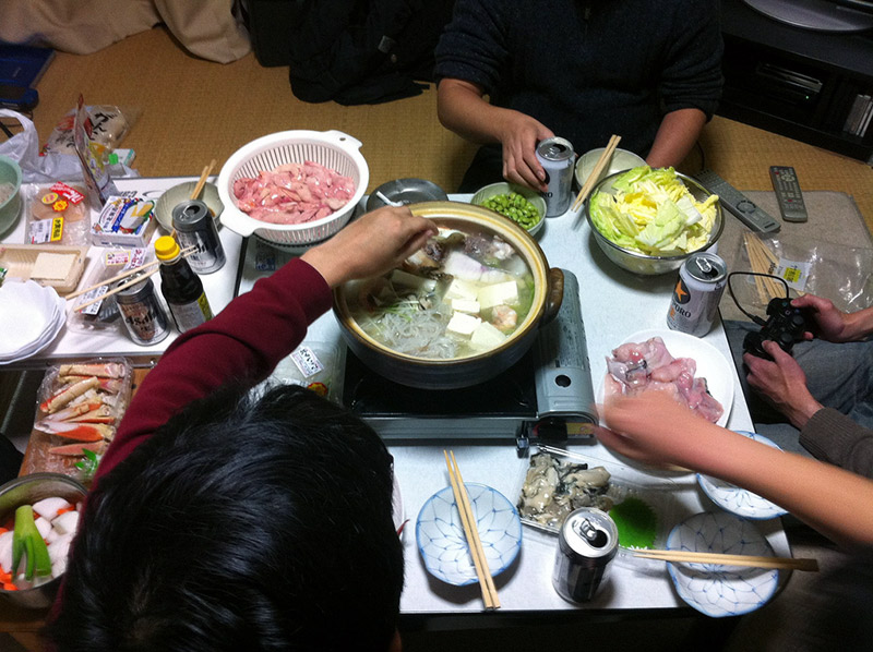 Seafood Nabe - A Japanese Hot Pot