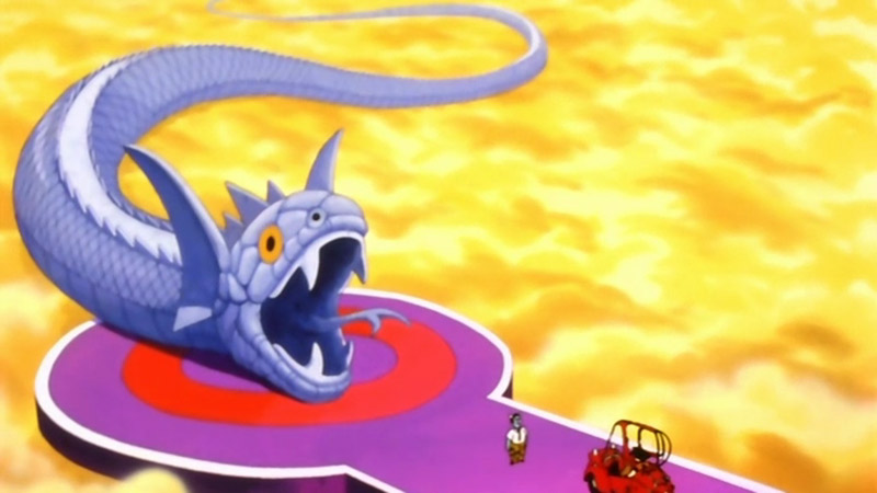The near endless Snake Way in Dragon Ball Z