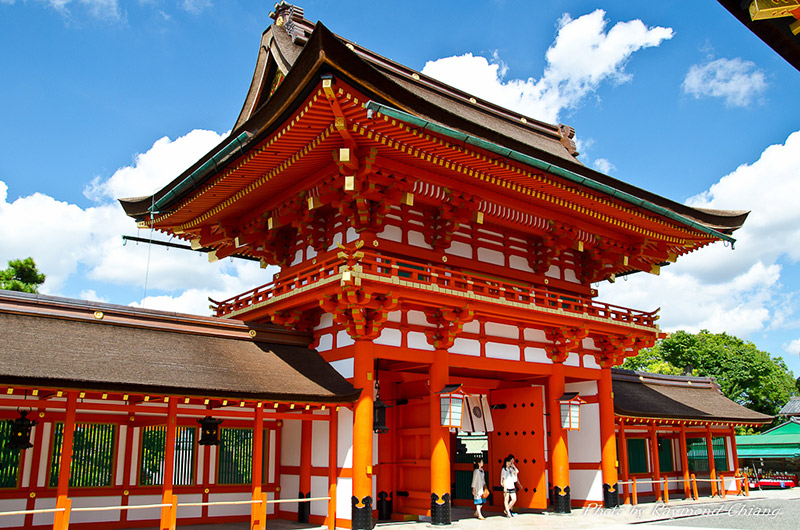 bright temple shrine japan