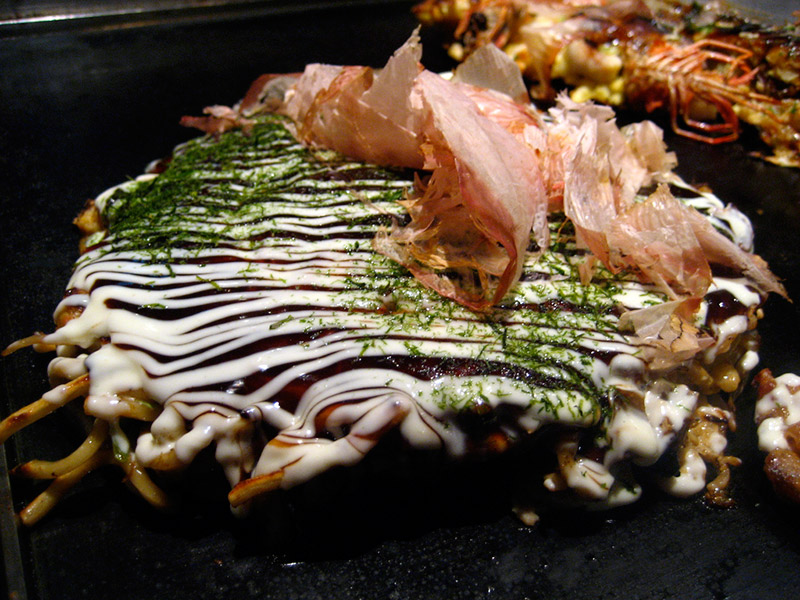 okonomiyaki Osaka style