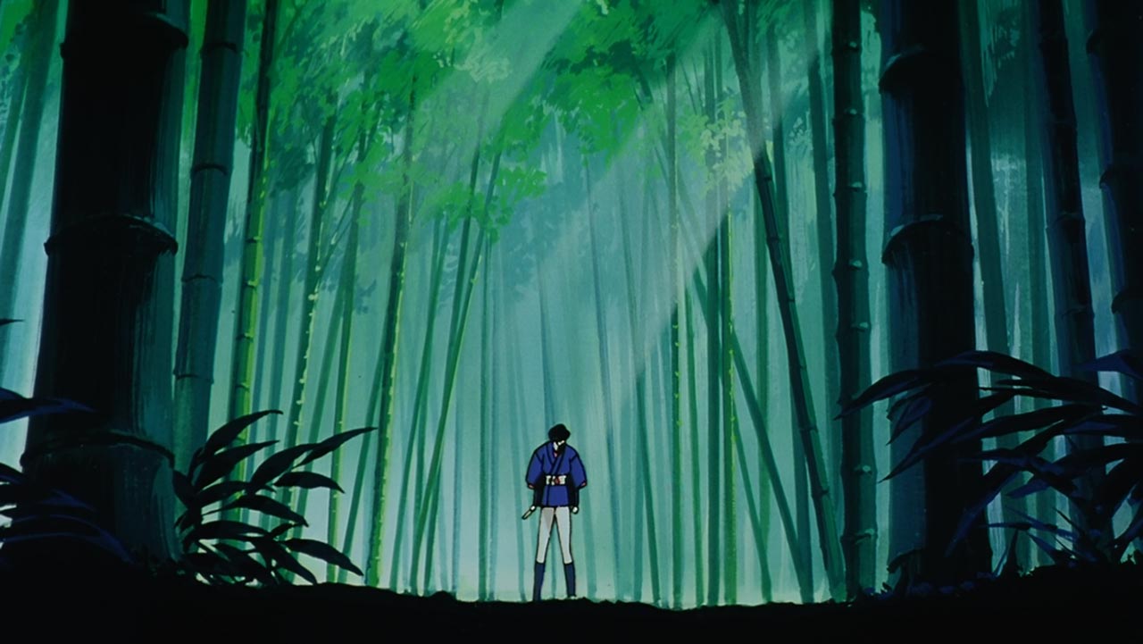 bamboo forest in ninja scroll anime film