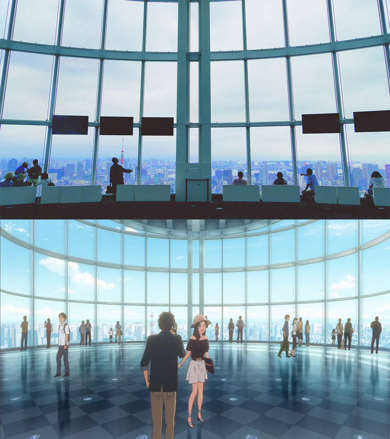 Your Name Real life Locations in Tokyo (Kimi No Na Wa)