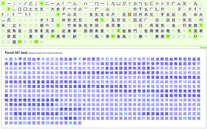 radical search part 2 look up kanji