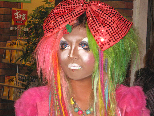 An oldschool ganguro