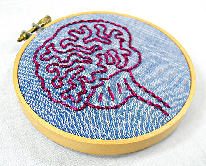 A hoop art brain