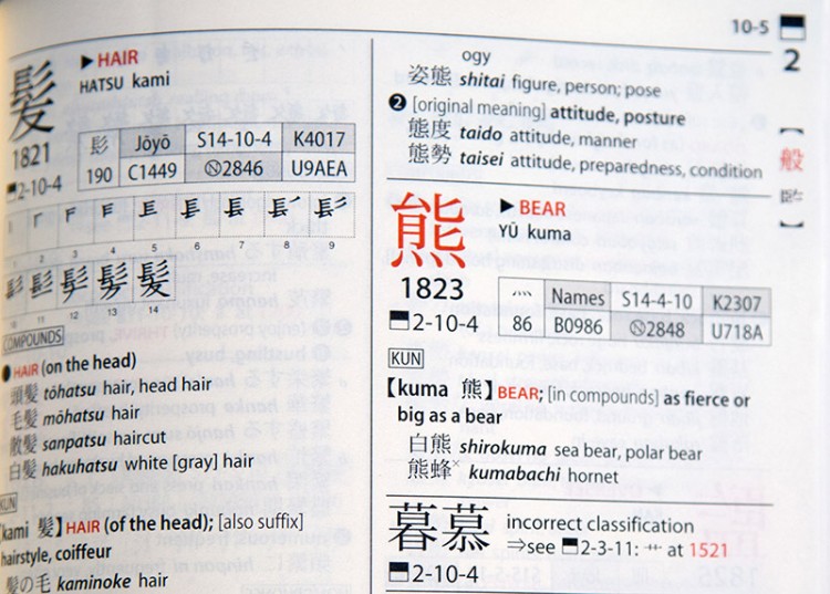 Japanese Dictionary Kanji