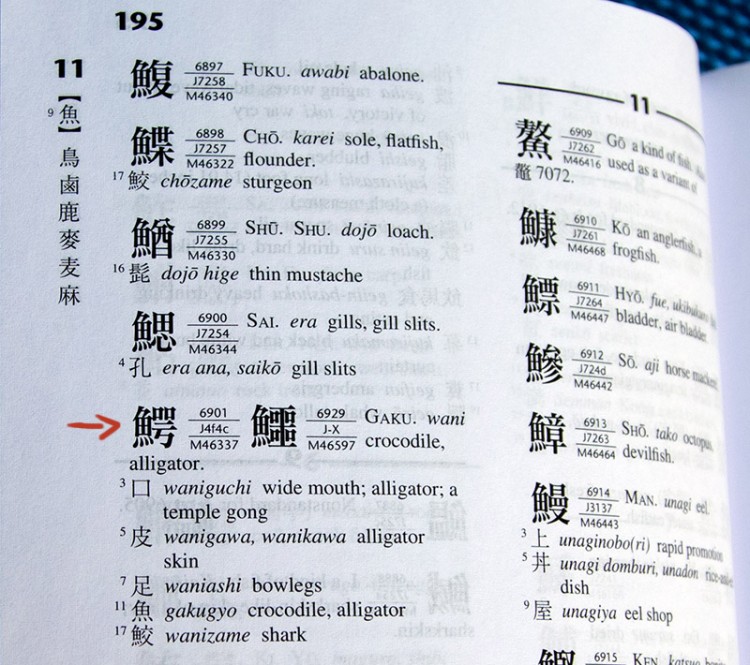 Nelson wani entry how to use a kanji dictionary