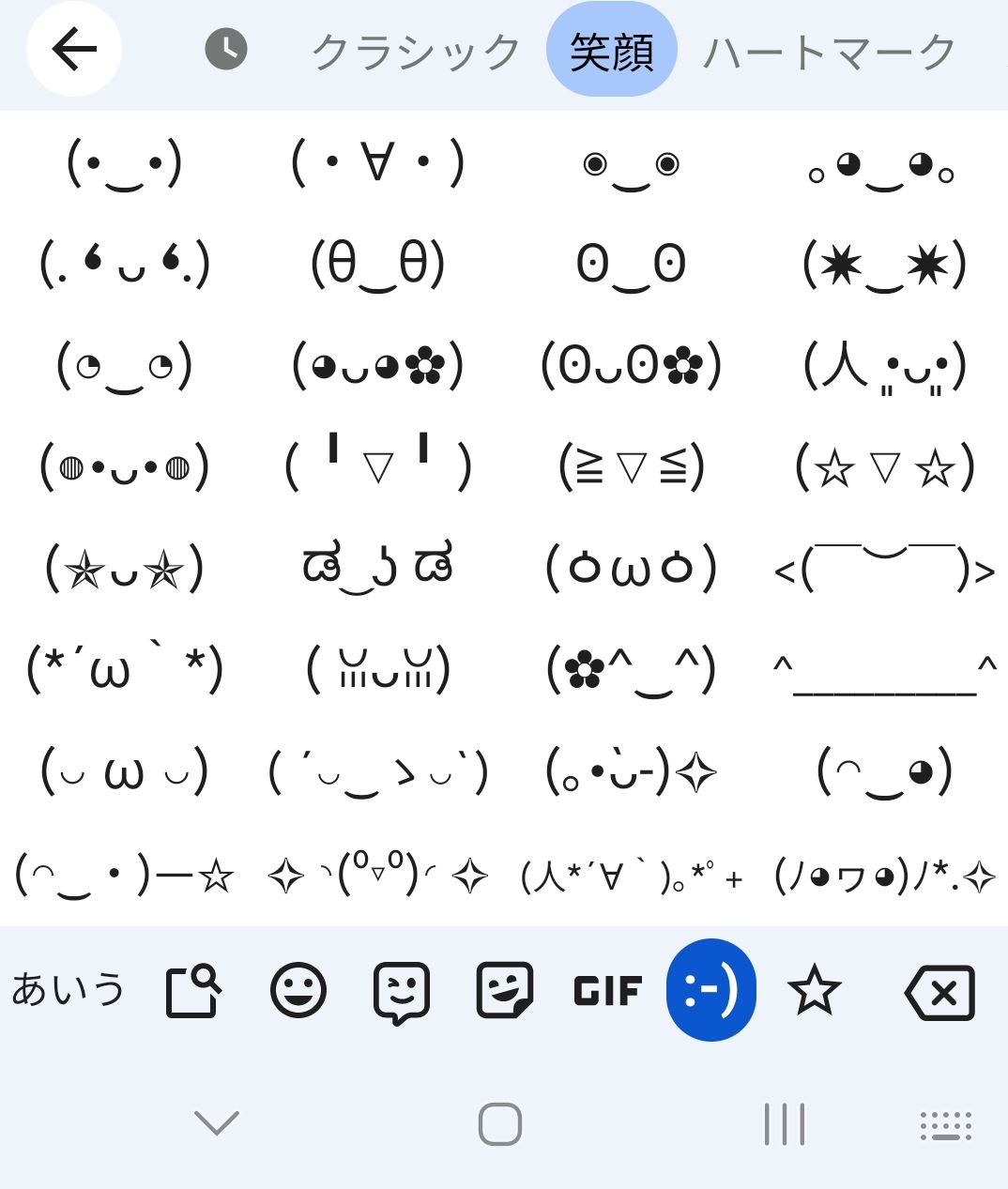 kaomoji keyboard for android