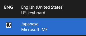 windows 10 english keyboard selected