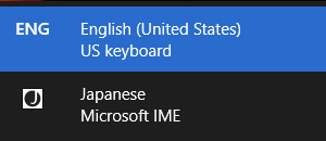 windows 10 japanese keyboard selected