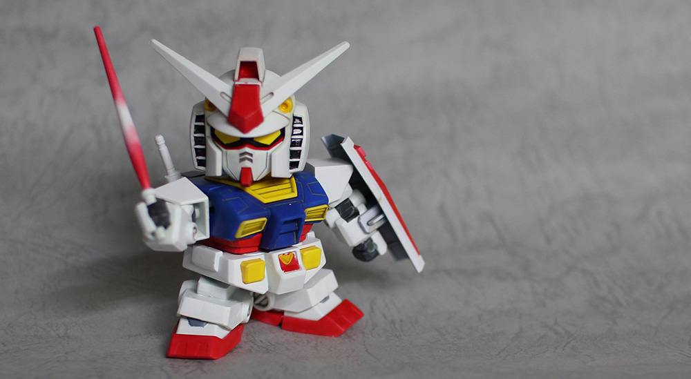 super deformed gundam toy