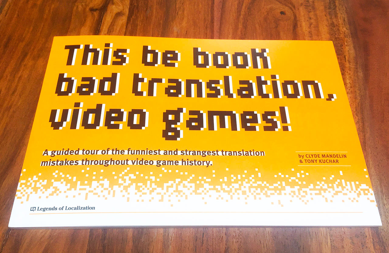 japanese-english video game localization book by fangamer