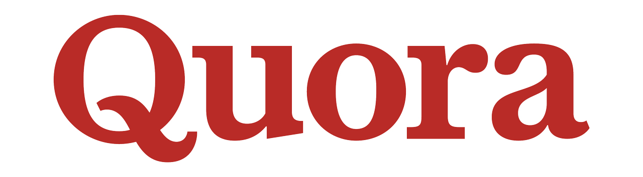 logo for quora q and a site