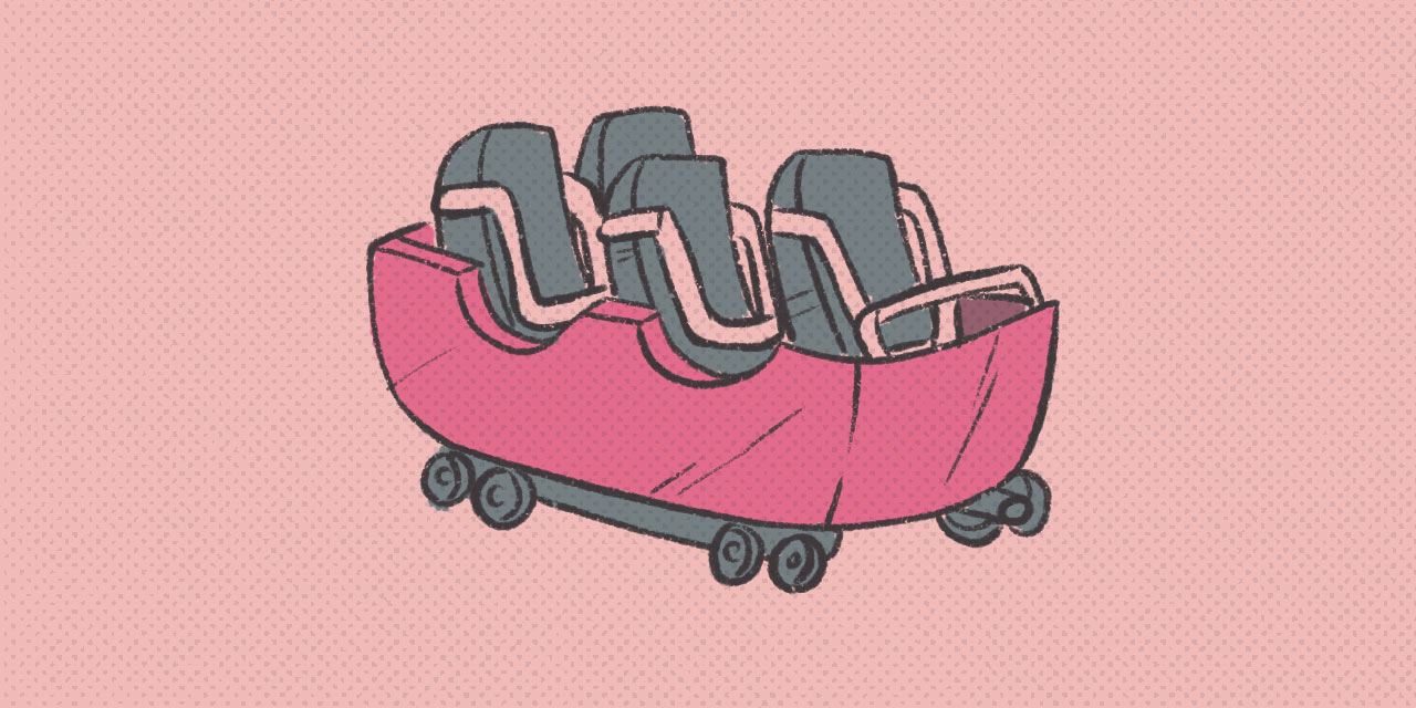 roller coaster car